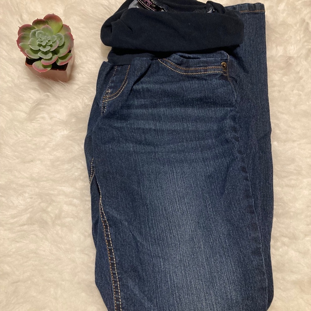 𝅺Old Baby Maternity Jeans